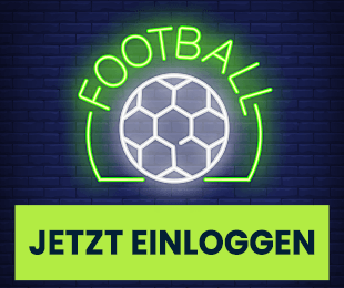 neon spieler und login button